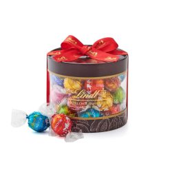 【Lindt公式】リンツ Lindt チョコレート リンドールギフトボックス 母の日 ギフト 20個入 個包装 手提げ袋付き ショッピングバッグXS付