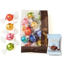 【Lindt公式】リンツ Lindt チョコレート リンドール 11種類アソート 母の日 ギフト 定番フレーバー 17個＋リンツ チョコウェイファー1個 個包装 リーフレット付