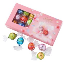 【 Lindt 公式】リンツ チョコレート リンドール テイスティングセット 16個入 シーズナル ホワイトデー お返し ギフト プレゼント ショッピングバッグS付